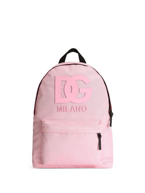 Zaino bambina rosa Dolce & Gabbana Kids | EM0074AM22480400